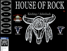 Tablet Screenshot of house-of-rock.net